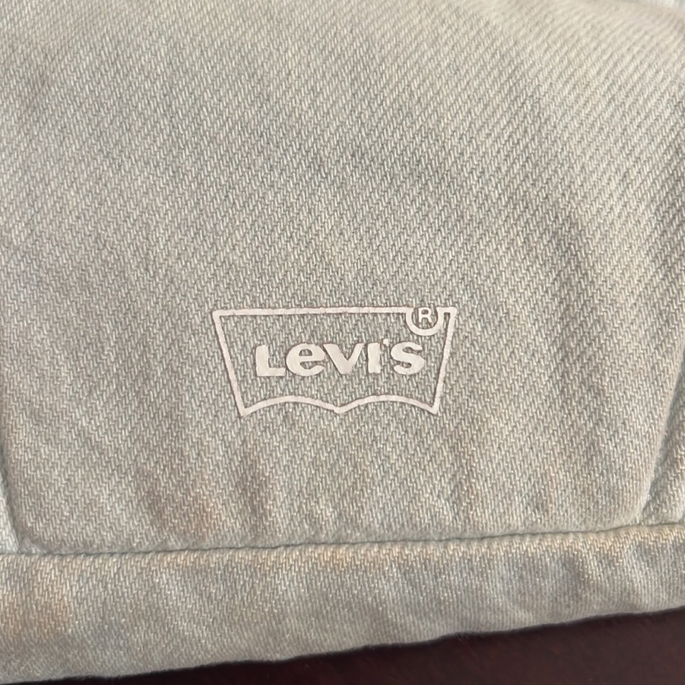 Levi’s Light Denim Wash Fanny Pack/Shoulder Bag, Os Gem